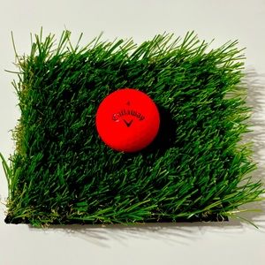 ⛳️3/$15 Callaway Supersoft Matte Red Golf Ball